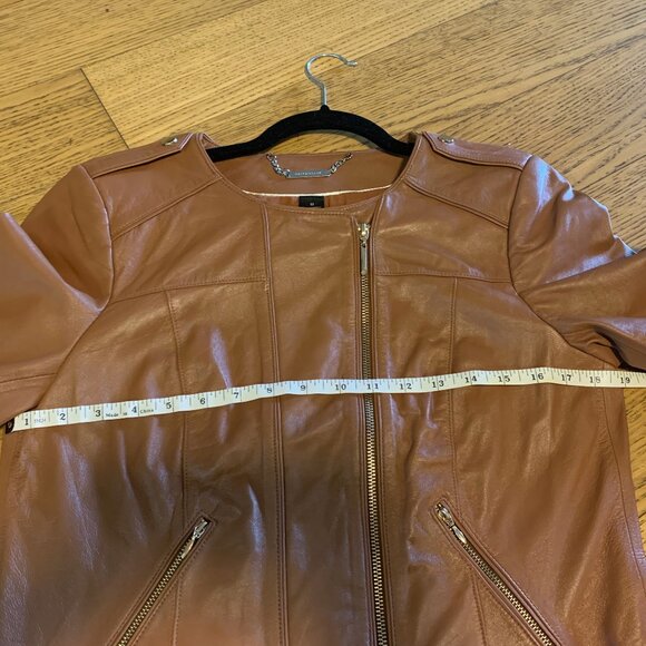 WHBM: Moto Leather Jacket - Picture 11 of 12